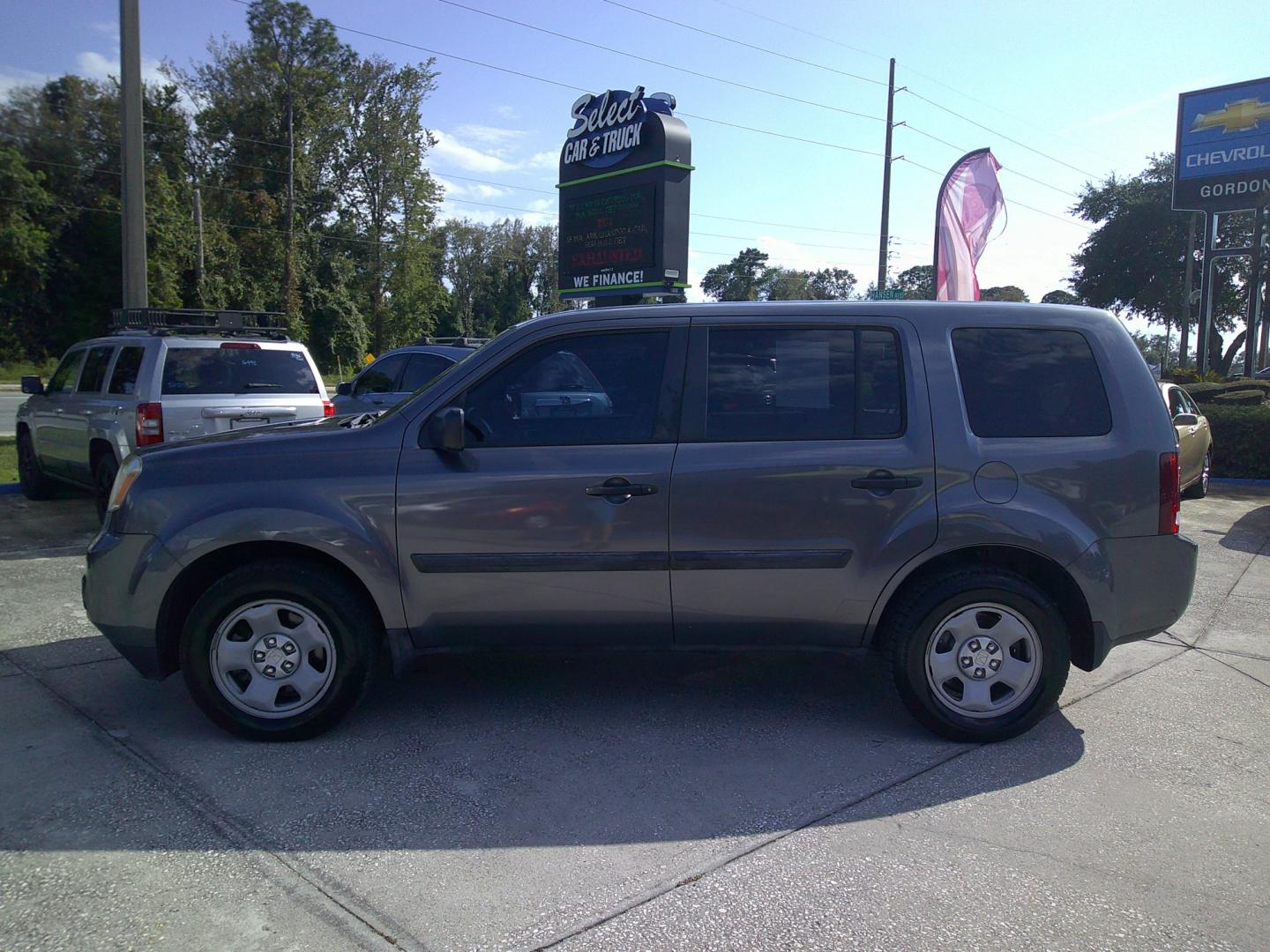 2015 BLACK HONDA PILOT LX (5FNYF3H26FB) , located at 390 Hansen Avenue, Orange Park, FL, 32065, (904) 276-7933, 30.130497, -81.787529 - Photo#4